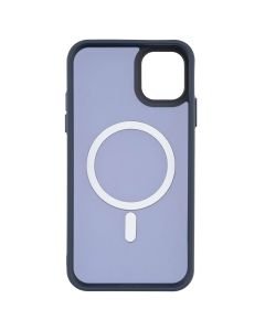 Чохол-накладка для iPhone 11 WAVE Matte Insane MagSafe Синій (Midnight Blue)