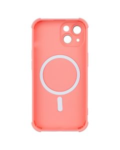 Чохол накладка для iPhone 15 Silk Touch with MagSafe Помаранчева (Peach)