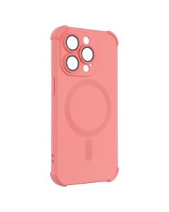 Чохол накладка для iPhone 14 Pro Silk Touch with MagSafe Помаранчева (Peach)