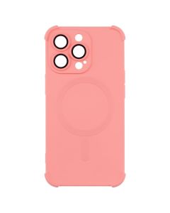 Чохол накладка для iPhone 13 Pro Silk Touch with MagSafe Помаранчева (Peach)