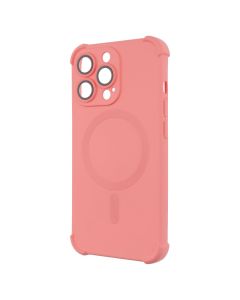 Чохол накладка для iPhone 13 Pro Silk Touch with MagSafe Помаранчева (Peach)