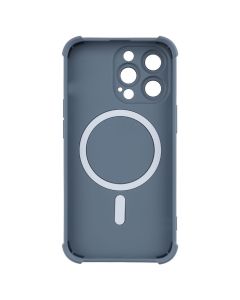 Чохол накладка для iPhone 13 Pro Silk Touch with MagSafe Сіра (Grey)