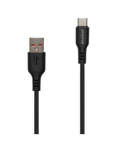 USB кабель Proove Rebirth Type-C 2.4A 1м Чорний (Black)