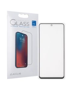 Защитное стекло для Xiaomi Redmi Note 9s/9 Pro ACCLAB Full Черное (Black)