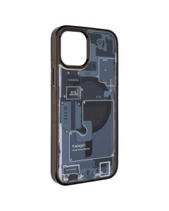 Чохол накладка для iPhone 12 Pro Spigen Inside Чорна (Black)