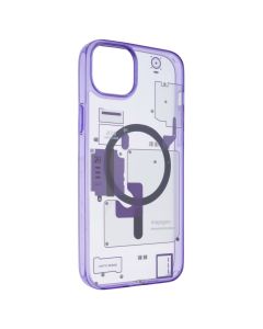 Чохол накладка для iPhone 14 Plus Spigen Inside Фіолетова (Purple)