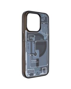 Чохол накладка для iPhone 14 Pro Spigen Inside Чорна (Black)
