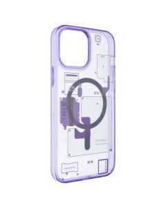 Чехол накладка для iPhone 14 Spigen Inside Фиолетовый (Purple)