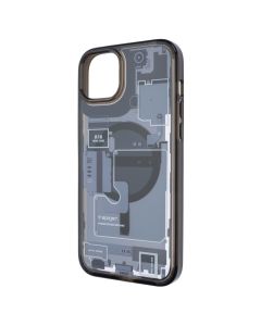 Чохол накладка для iPhone 15 Plus Spigen Inside Чорна (Black)