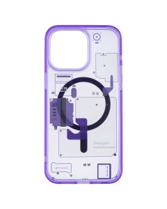 Чохол накладка для iPhone 15 Pro Max Spigen Inside Фіолетова (Purple)