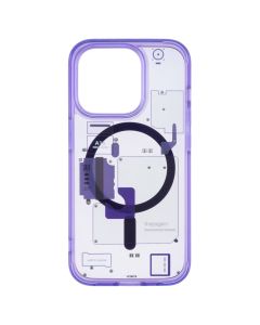 Чохол накладка для iPhone 15 Pro Spigen Inside Фіолетова (Purple)