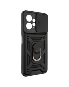 Чохол накладка для Xiaomi Redmi Note 12 Camshield Serge Ring Чорна (Black)