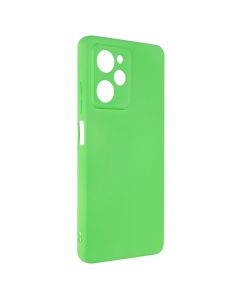 Чохол накладка для Xiaomi Poco X5 Pro 5G Soft Case Зелена (Neon Green)