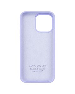 Чехол накладка для iPhone 15 Pro Max WAVE Full Silicone Cover Фиолетовый (Светло-фиолетовый)