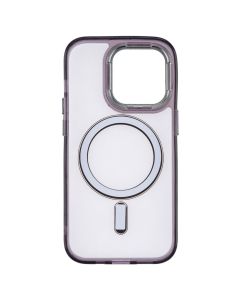 Чохол накладка для iPhone 14 Pro TPU Iris with MagSafe Чорна (Black)