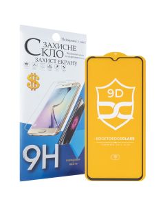 Защитное стекло для Samsung A04/A04s/A04e/A03 NP FullGlue Черное (Black)