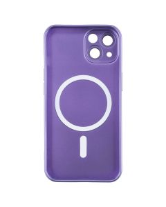 Чехол-накладка для iPhone 13 MagSafe Colors 2 + защита камер Фиолетовый (Purple)