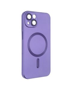 Чехол-накладка для iPhone 13 MagSafe Colors 2 + защита камер Фиолетовый (Purple)