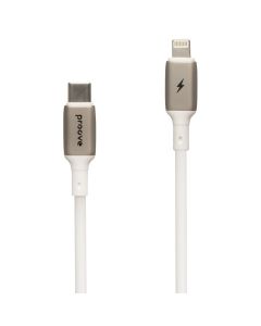 USB-кабель Proove Flex Metal Type-C to Lightning 27W 1м Белый (White)
