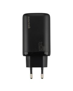 Зарядний пристрій Senteo Z-21 65W PD3.0/QC3.0 (2USB-C + 1USB) Чорний (Black)