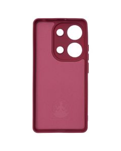 Чехол-накладка для Xiaomi Redmi Note 13 Pro / Poco M6 Pro Soft Case Красный (Марсала)