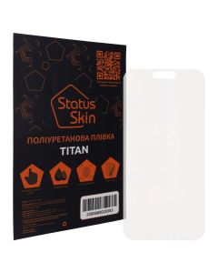 Защитная пленка iPhone 15 Pro Max StatusSKIN Titan