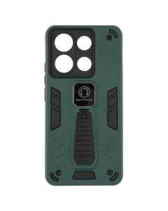Чохол накладка для Xiaomi Redmi Note 13 Armor Magnetic Зелена (Dark Green)