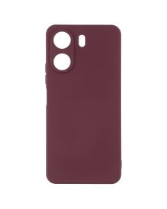 Чехол-накладка для Xiaomi Redmi 13C / Poco C65 Soft Case Красный (Марсала)
