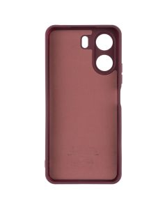 Чехол-накладка для Xiaomi Redmi 13C / Poco C65 Soft Case Красный (Марсала)