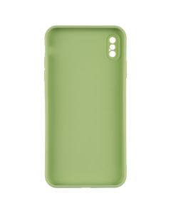 Чохол накладка для iPhone Xs Max Candy Full Camera Зелена (Pistacio)