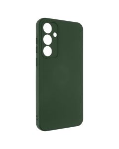 Чехол накладка для Samsung A35 Soft Case Зелёный (Тёмно-зелёный)