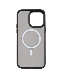 Чохол накладка для iPhone 14 Pro Max MiaMi Pjur with MagSafe Чорна (Black)