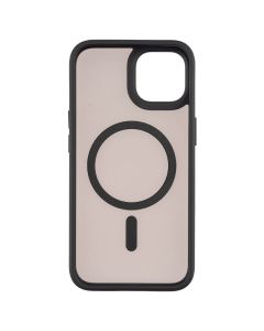Чохол накладка для iPhone 14 MiaMi Pjur with MagSafe Чорна (Black)