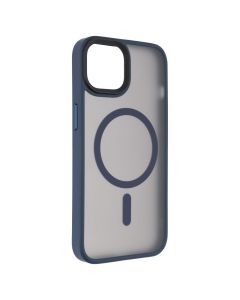 Чохол накладка для iPhone 14 MiaMi Pjur with MagSafe Синя (Ocean Blue)