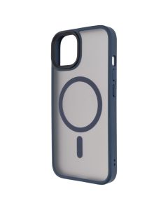 Чохол накладка для iPhone 14 MiaMi Pjur with MagSafe Синя (Ocean Blue)