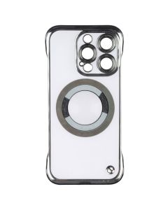 Чохол-накладка для iPhone 15 Pro Slim Case с технологией MagSafe Чорний (Black)