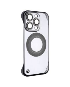 Чохол-накладка для iPhone 15 Pro Slim Case с технологией MagSafe Чорний (Black)