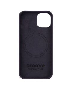 Чохол накладка для iPhone 14 Proove Silicone Case with Magnetic Ring Фіолетова (Elderberry)