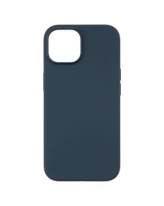Чохол-накладка для iPhone 15 Proove Silicone Case с магнітним кільцем Синій (Storm Blue)