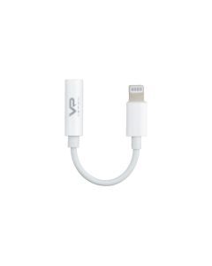 Перехідник Veron LC-49 Lightning to 3.5мм Білий (White)