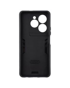Чохол накладка для Tecno Spark 20 Pro/Hot 40/Hot 40 Pro Armor Magnetic Чорна (Black)