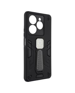 Чохол накладка для Tecno Spark 20 Pro/Hot 40/Hot 40 Pro Armor Magnetic Чорна (Black)
