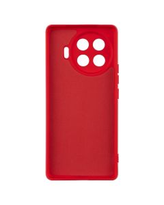 Чехол накладка для TECNO Spark 20 Pro Plus WAVE Цветной Красный (Red)