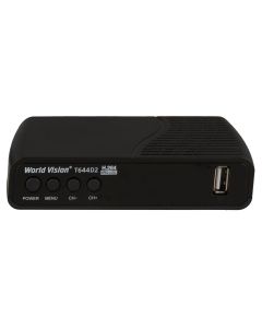 T2 тюнер World Vision T644D2 приставка для цифрового ТБ