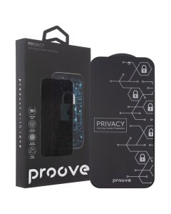 Захисне скло для iPhone 14 Pro Proove Privacy Чорне (Black)