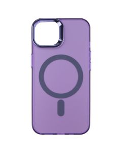 Чехол-накладка для iPhone 14 Pro MagSafe IMD Colors Фиолетовый (Purple)