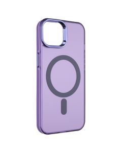 Чехол-накладка для iPhone 14 Pro MagSafe IMD Colors Фиолетовый (Purple)