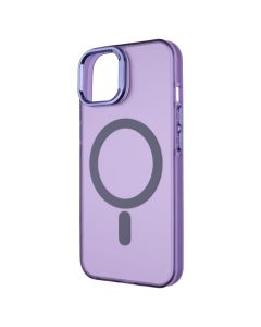 Чехол-накладка для iPhone 14 Pro MagSafe IMD Colors Фиолетовый (Purple)