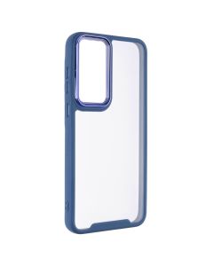 Чехол-накладка для Samsung A55 WAVE Just Case, синего цвета.