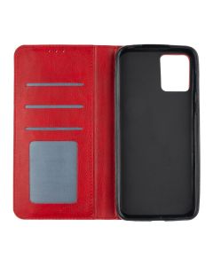Чохол кейс для Motorola E13 DM Book Case Leather Червоний (Red)